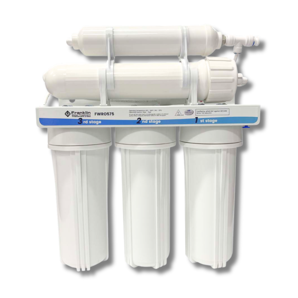 5-Stage Reverse Osmosis (RO) Drinking Water System