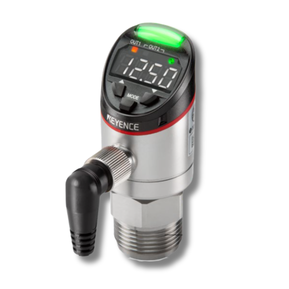 KEYENCE GP-M025T –14.5 to +362.6 PSI Digital Pressure Sensor