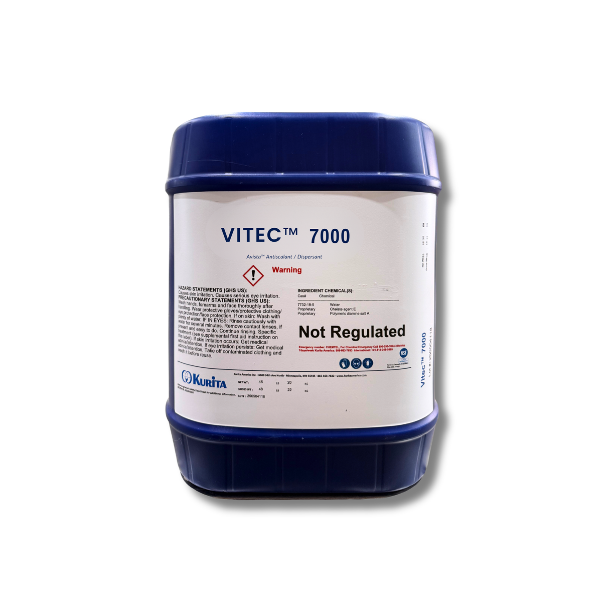 Avista VITEC™ 7000 Antiscalant / Dispersant