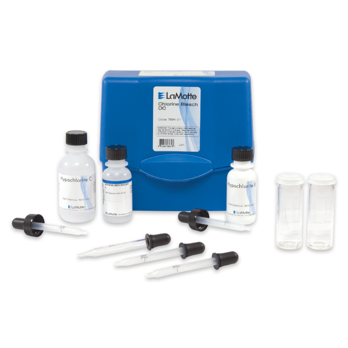 LaMotte 7894-01 Chlorine Bleach Testing Kit