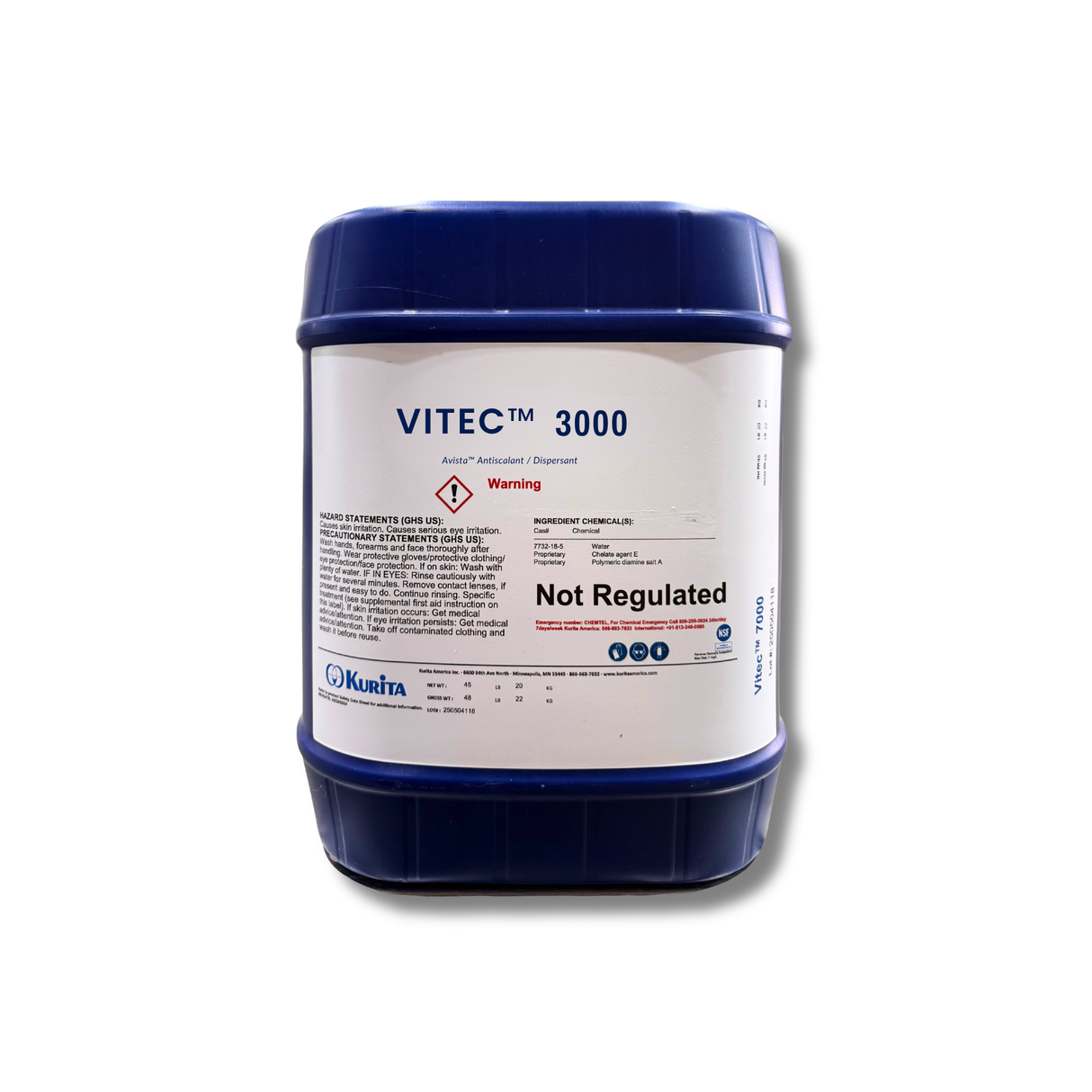 Avista VITEC™ 3000 Antiscalant / Dispersant