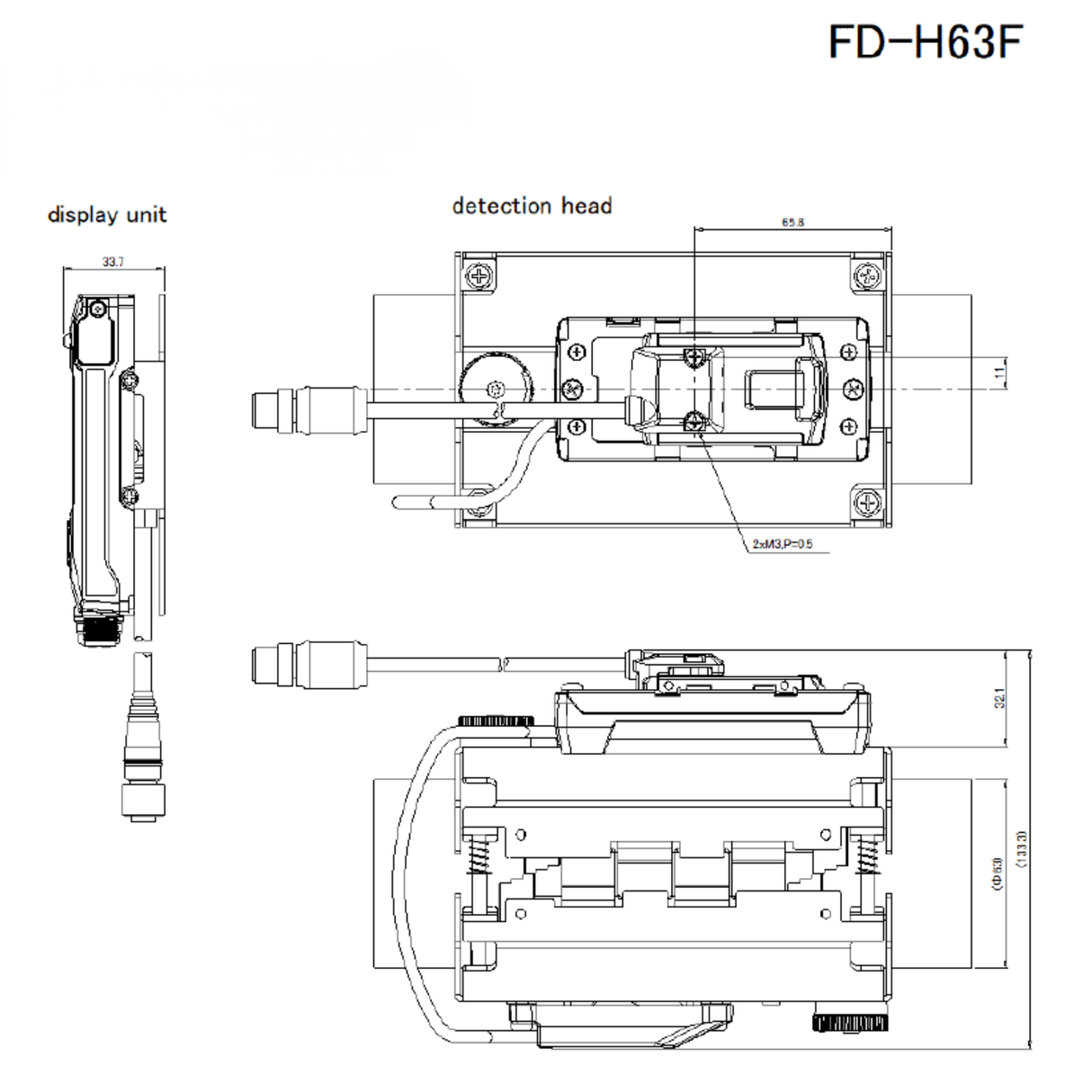 Keyence Clamp-On Flow Sensor (FD-H Series)