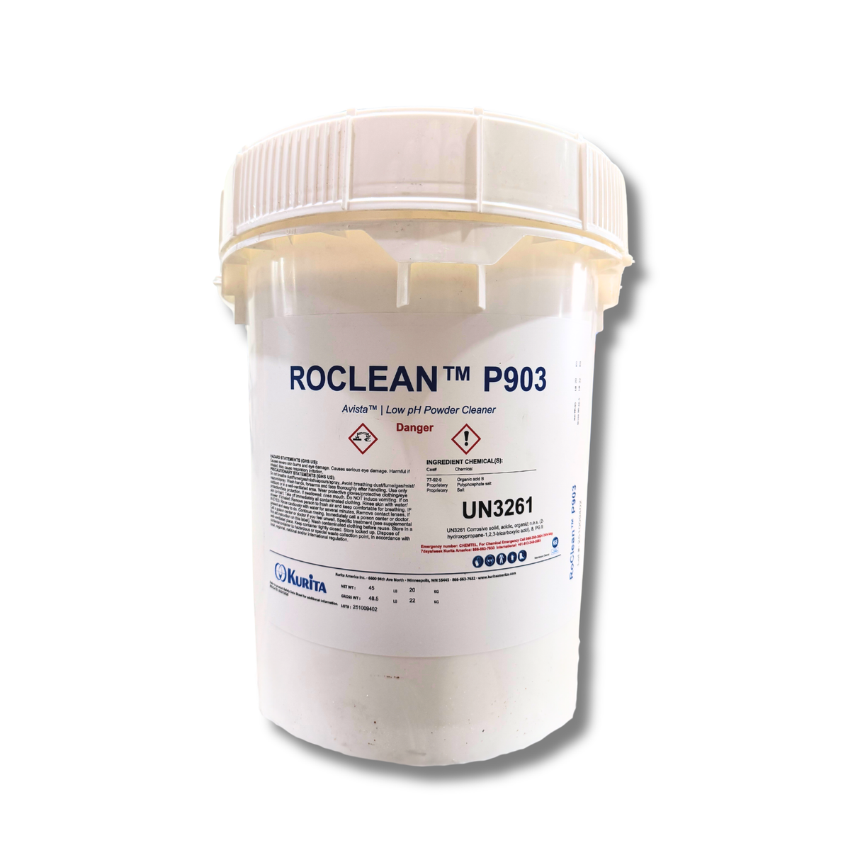 Avista RoClean™ P903 Low pH Power Cleaner