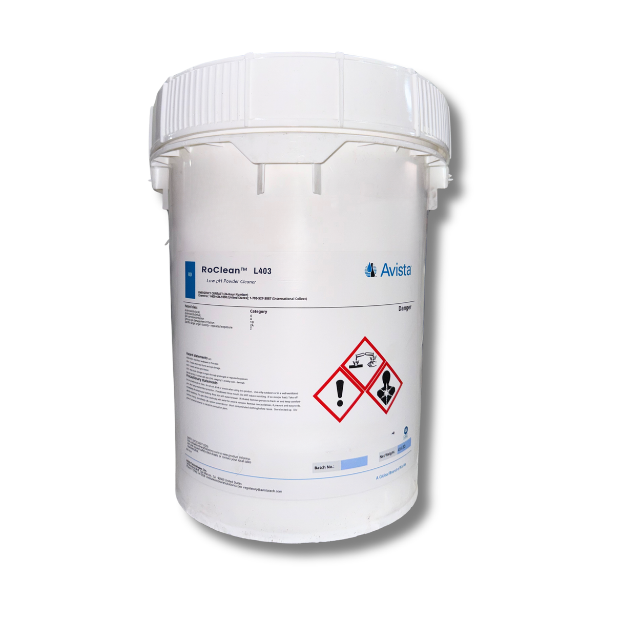 Avista RoClean™ L403 Low pH Power Cleaner