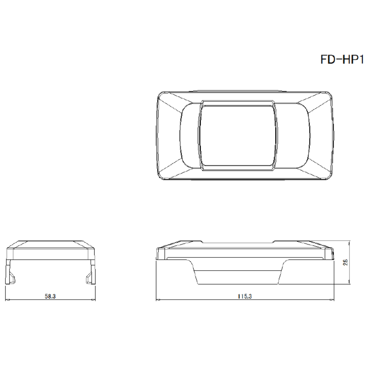 Keyence FD-HP1 Display Unit Protection Cover