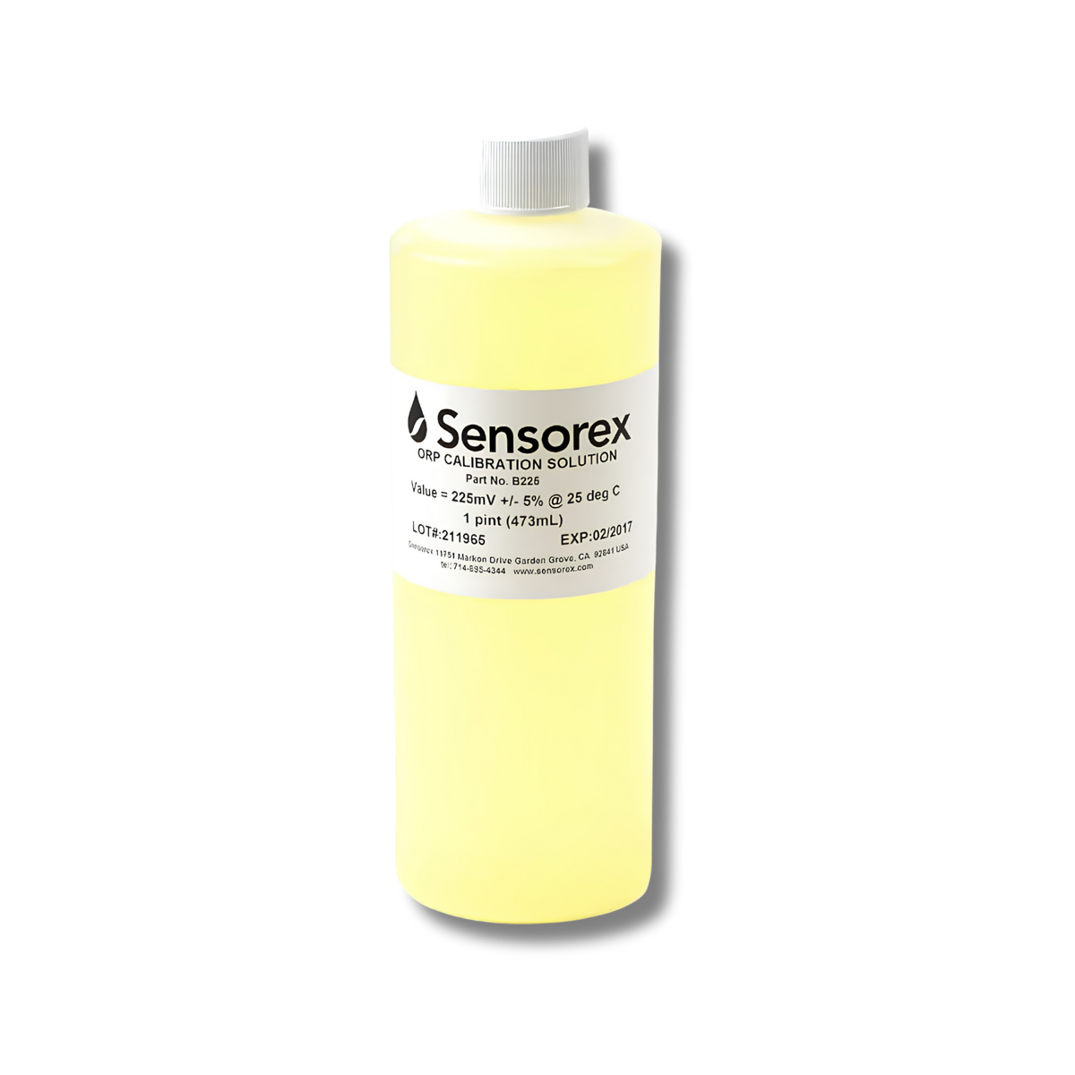 Sensorex B225 Zobell ORP Calibration Solution