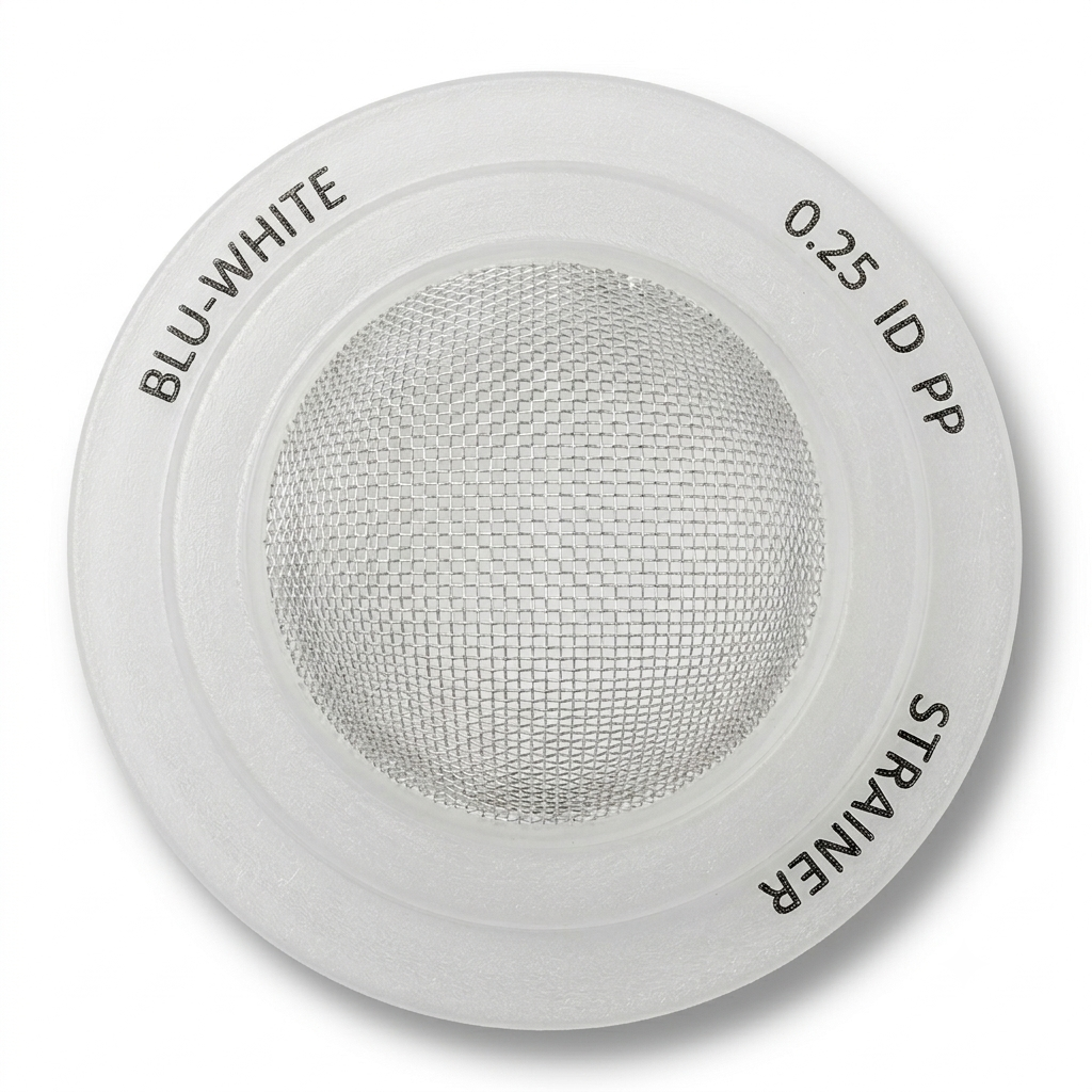 Blue-White C-342-6 Strainer Tube .25 ID PP
