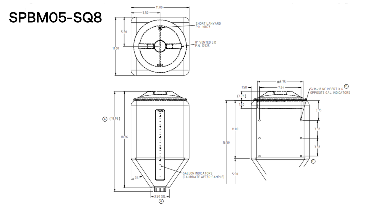 Ace Roto-Mold Total Drain Tank