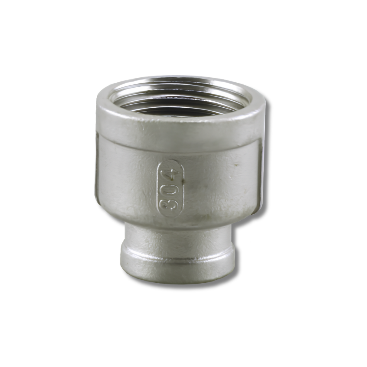 Boshart Industries SS304RC Series Class 150 Light 304 Stainless Fittings - ISO 4144 Reducing Coupling