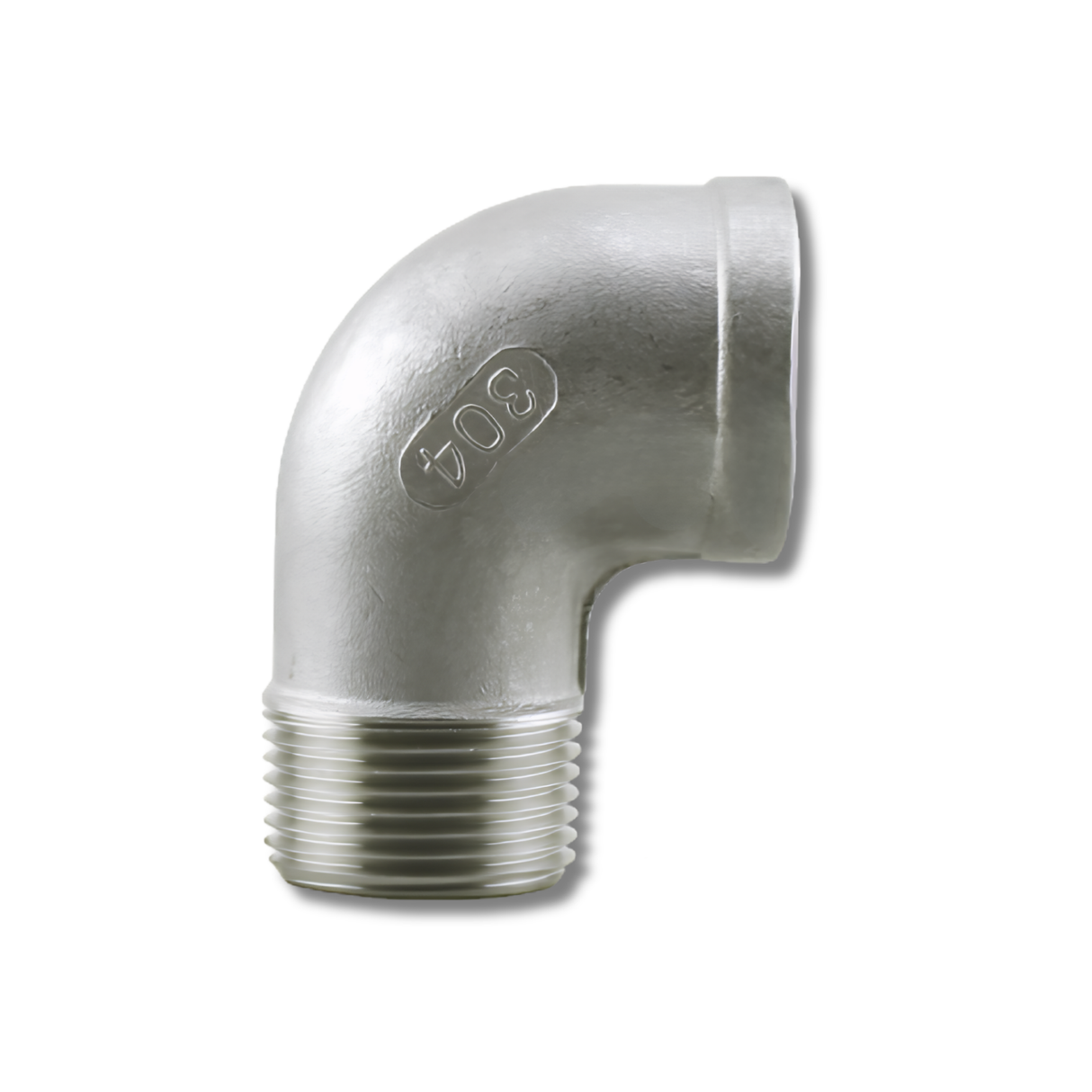 Boshart Industries SS304SE Series Class 150 Light 304 Stainless Fittings - ISO 4144 90° Street Elbow