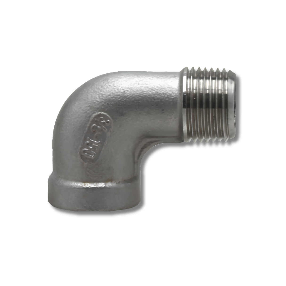 Boshart Industries SS304SE Series Class 150 Light 304 Stainless Fittings - ISO 4144 90° Street Elbow