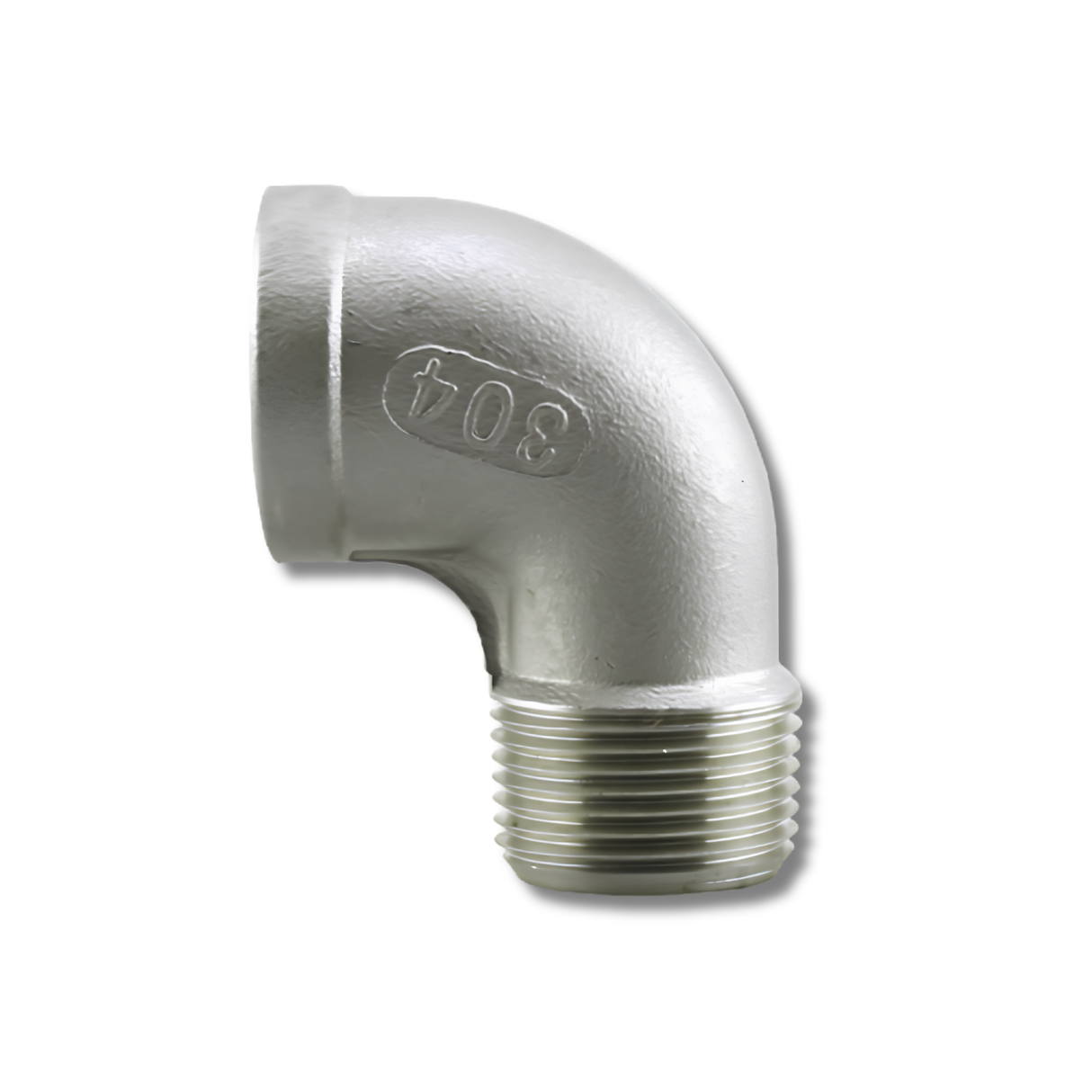 Boshart Industries SS304SE Series Class 150 Light 304 Stainless Fittings - ISO 4144 90° Street Elbow