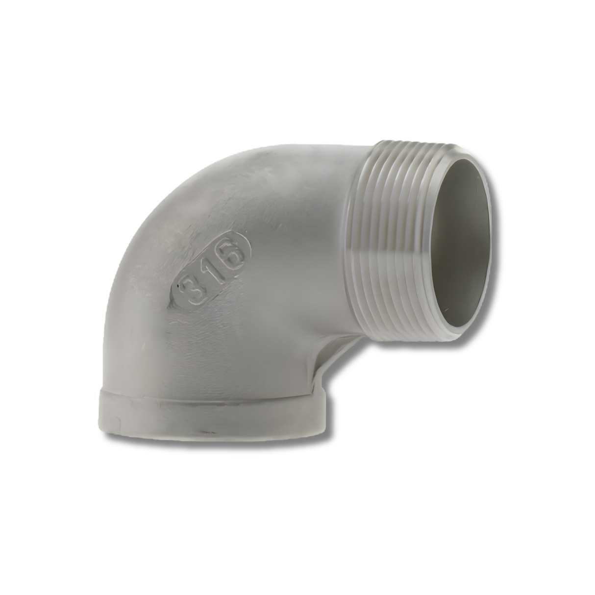 Boshart Industries SS316SE-15 Class 150 Light 316 Stainless Fittings - ISO 4144 90° Street Elbow