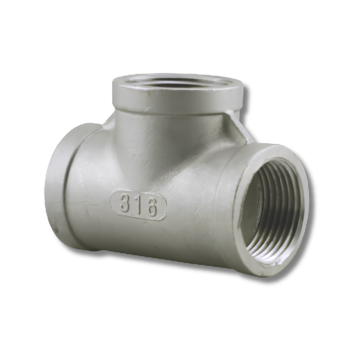 Boshart Industries SS316T Series Class 150 Light 316 Stainless Fittings - ISO 4144 Tee