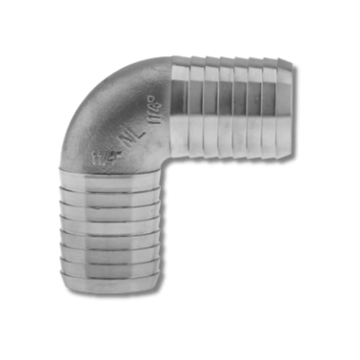 Boshart Industries SSEL-125 Stainless Steel Insert Fittings Insert 90° Elbow