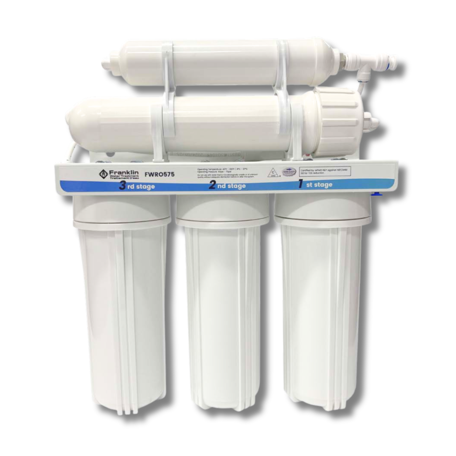 5-Stage Reverse Osmosis (RO) Drinking Water System