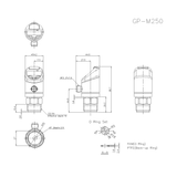 Keyence GP-M250 0 to +25 MPa Digital Pressure Sensor