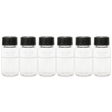 Six clear glass vials with black lids, each labeled with "Code 0290" and a capacity of 10 mL.