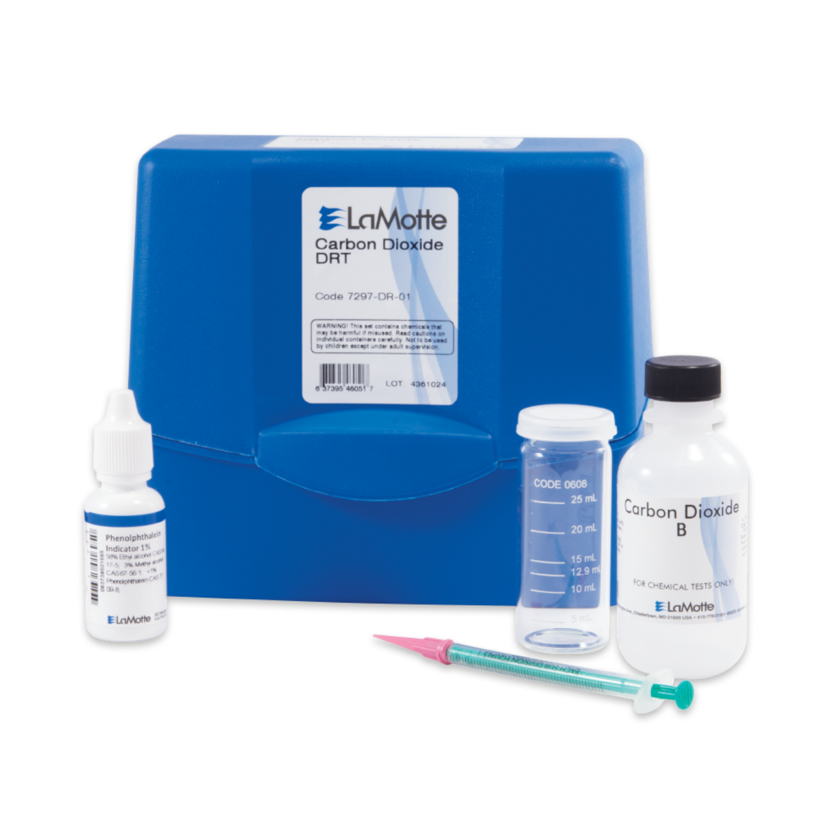 LaMotte 7297-DR-01 Carbon Dioxide Testing Kit