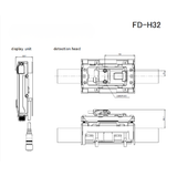 Keyence Clamp-On Flow Sensor (FD-H Series)