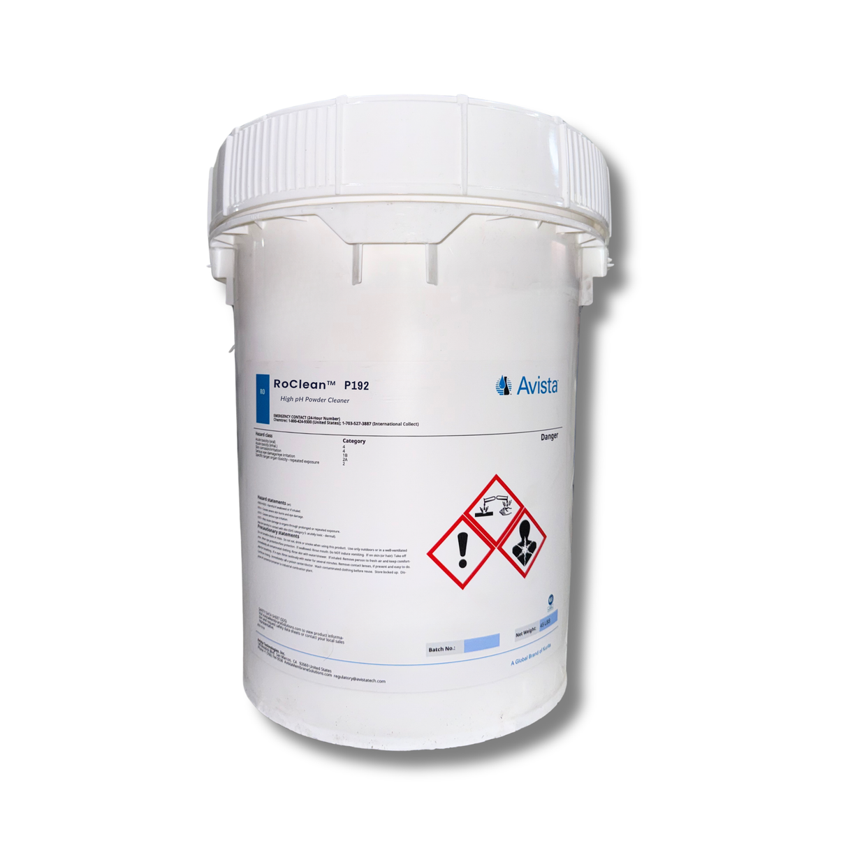 Avista RoClean™ P192 High pH Powder Cleaner