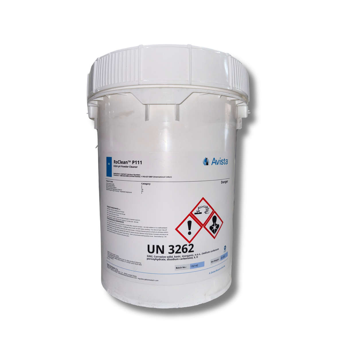 Avista RoClean™ P111 High pH Powder Cleaner