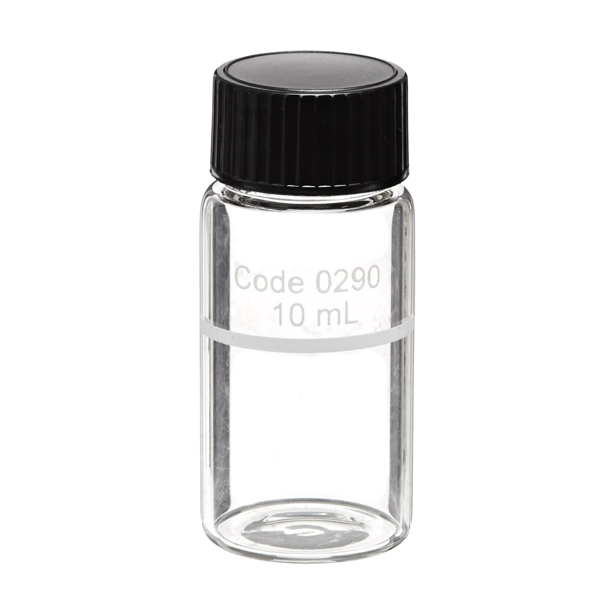 LaMotte 0290 6 Glass Test Tube with Screw-on Cap