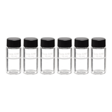 LaMotte 0290 6 Glass Test Tube with Screw-on Cap