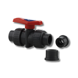 Boshart Industries 0925-NL Series PVC Blocked True Union Ball Valve