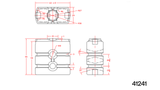 Ace Roto-Mold Narrow Profile Potable Water Tank