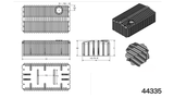 Norwesco 44335 Low Profile Water Tank