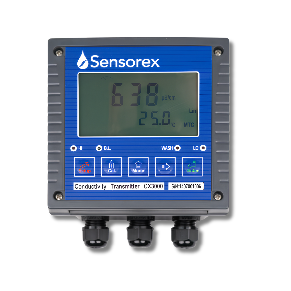 Sensorex CX Series Conductivity Transmitter/Controller