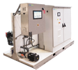 OmniLyte industrial control unit with touchscreen interface and electrical components.