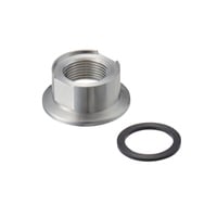 metal nut with a gasket