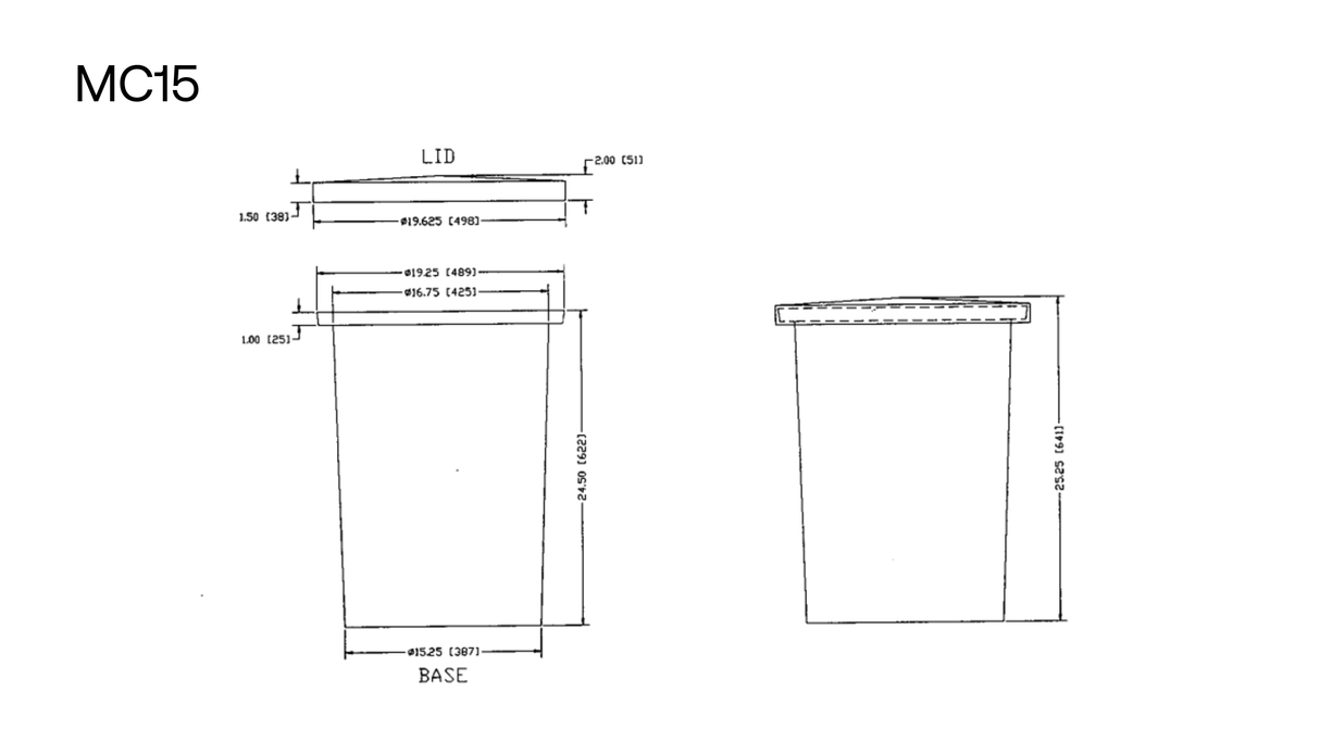 Polywest MC Series Top Cylindrical Tanks