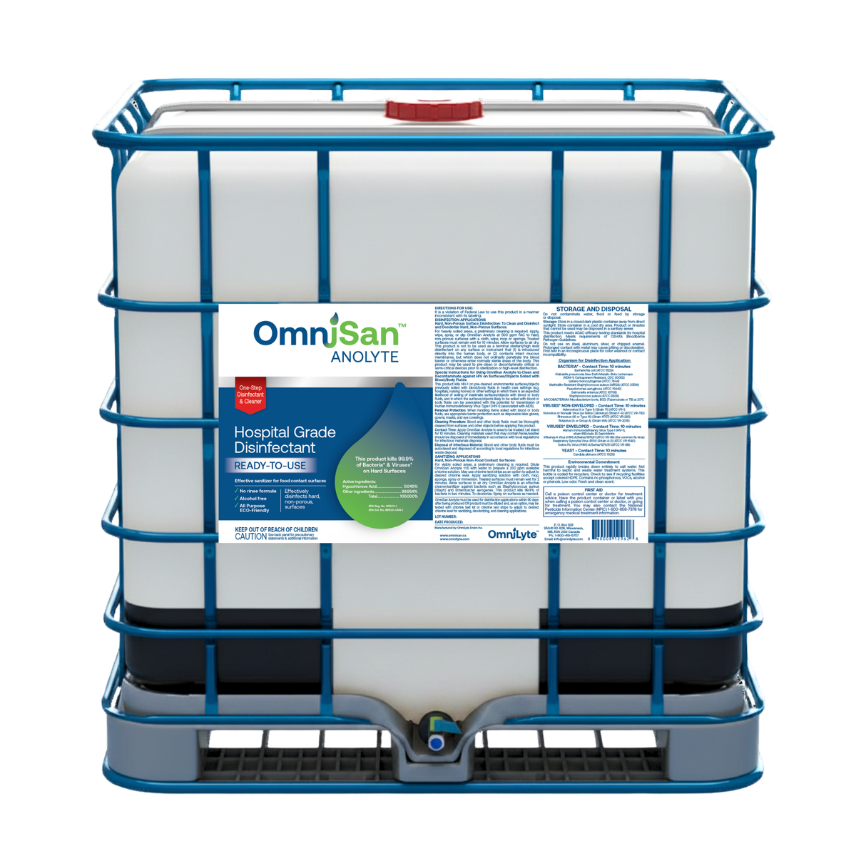 OmniSan Anolyte Disinfectant