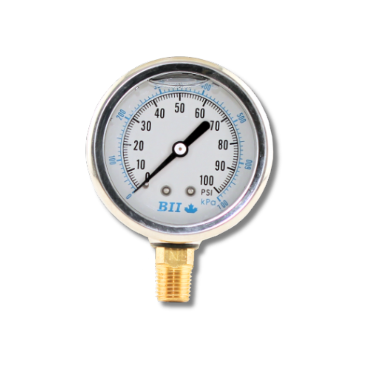 Boshart Industries PG25 2-1/2" Lower Mount Pressure Gauges