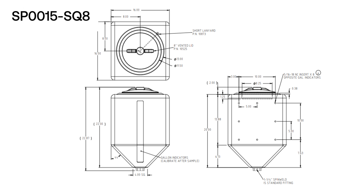 Ace Roto-Mold Total Drain Tank