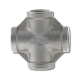 Boshart Industries SS304CR Series Class 150 Light 304 Stainless Fittings - ISO 4144 Cross