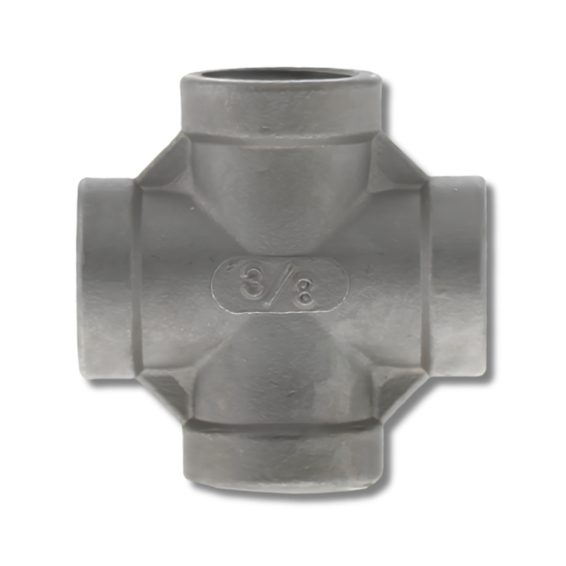 Boshart Industries SS304CR Series Class 150 Light 304 Stainless Fittings - ISO 4144 Cross