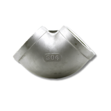 Boshart Industries SS304E Series Class 150 Light 304 Stainless Fittings - ISO 4144 90° Elbow