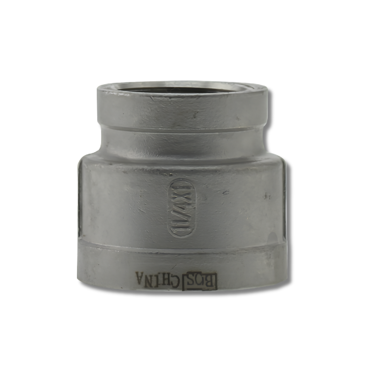 Boshart Industries SS304RC Series Class 150 Light 304 Stainless Fittings - ISO 4144 Reducing Coupling