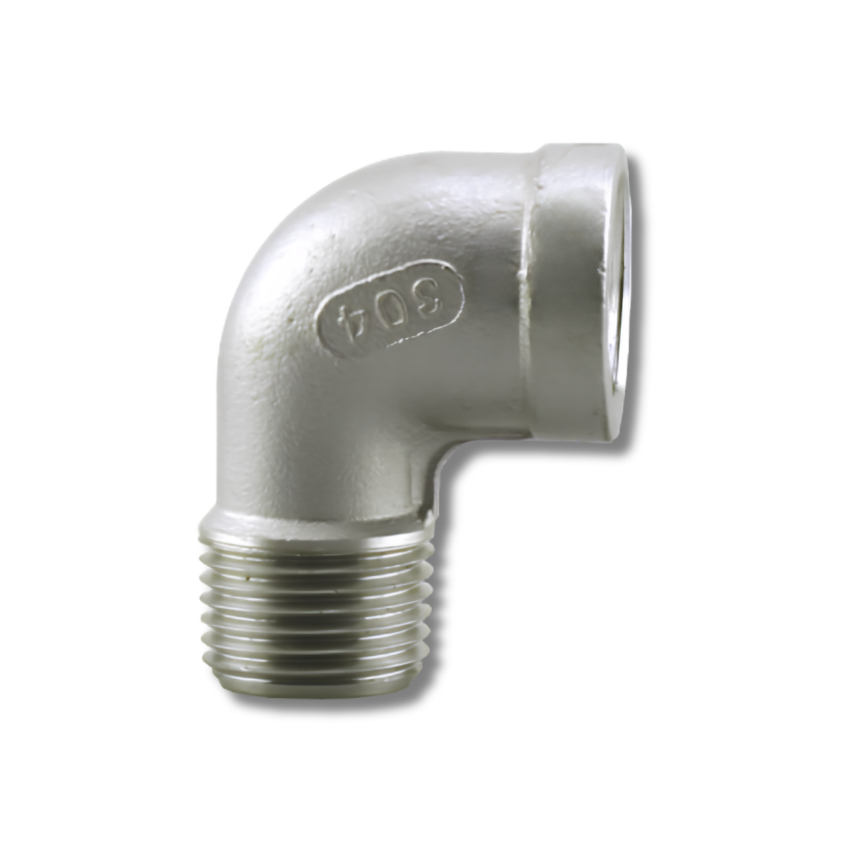 Boshart Industries SS304SE Series Class 150 Light 304 Stainless Fittings - ISO 4144 90° Street Elbow
