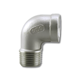 Boshart Industries SS304SE Series Class 150 Light 304 Stainless Fittings - ISO 4144 90° Street Elbow
