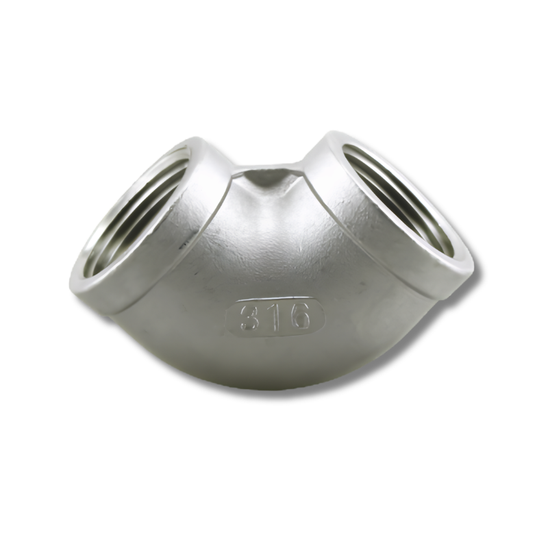 Boshart Industries SS316E-10 Class 150 Light 316 Stainless Fittings - ISO 4144 90° Elbow