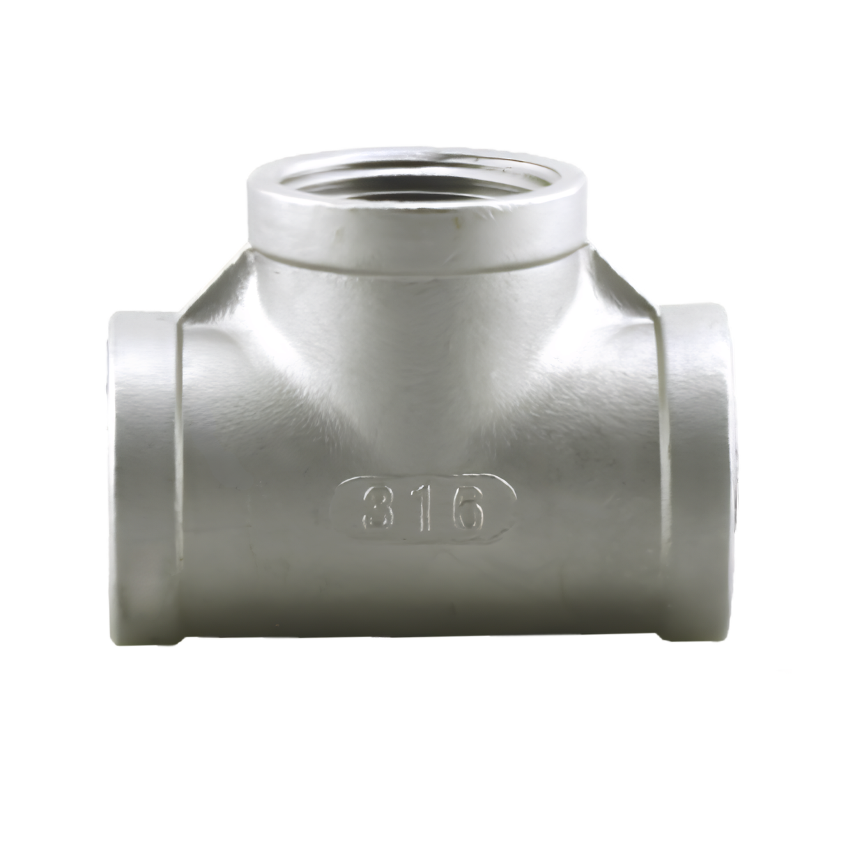 Boshart Industries SS316T Series Class 150 Light 316 Stainless Fittings - ISO 4144 Tee