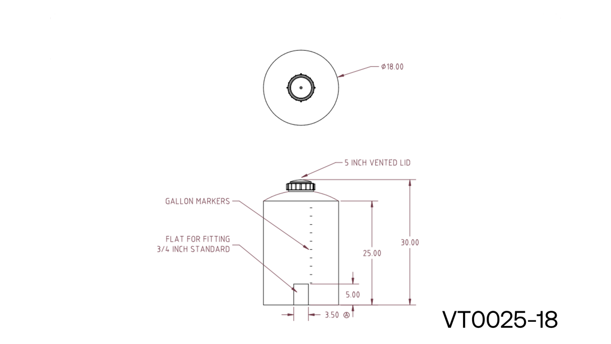 Ace Roto-Mold Vertical Tank