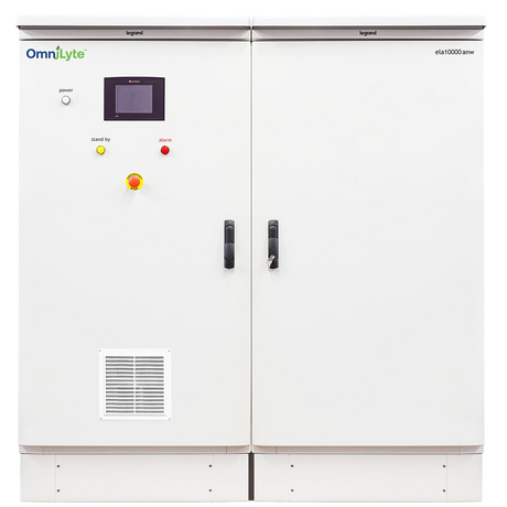 Electrical enclosure with digital display and control buttons