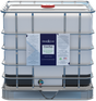 OmniSan Anolyte non-toxic hand surface disinfectant and deodorizer in a large storage container.